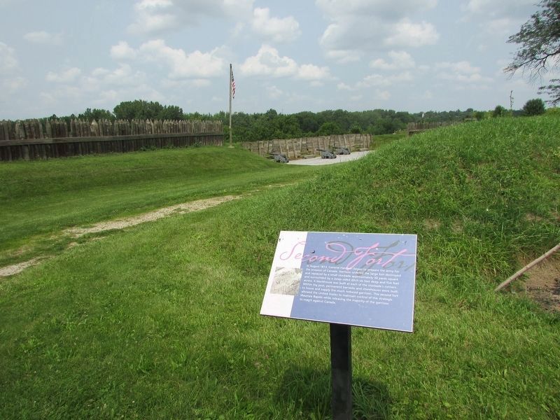 Second Fort Marker image. Click for full size.