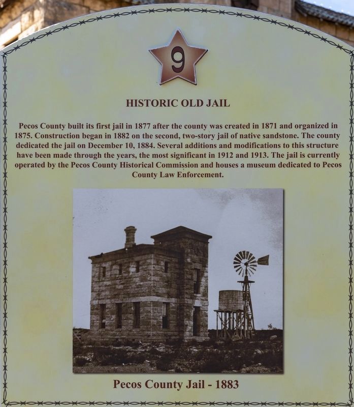 Historic Old Jail Marker image. Click for full size.