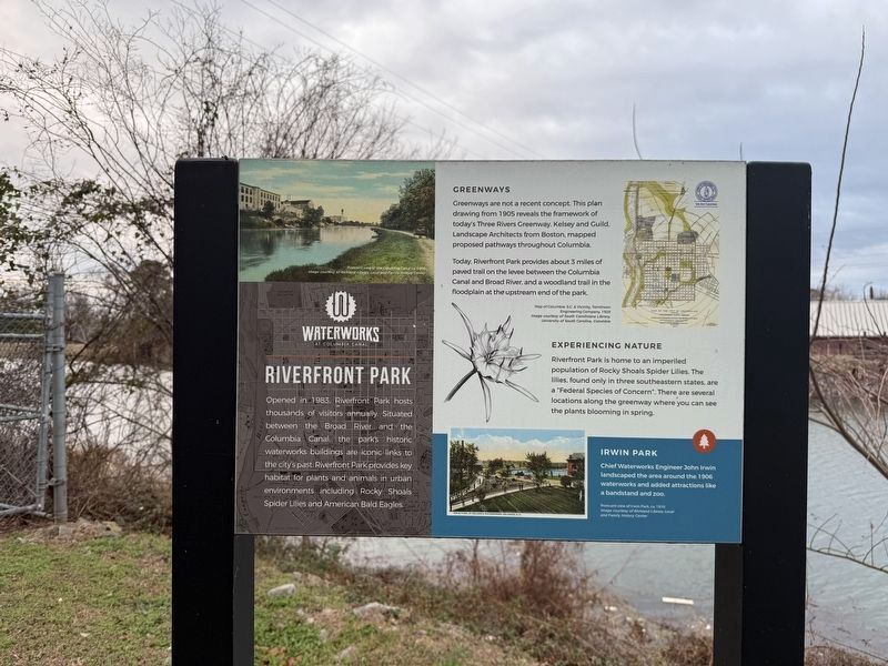 Riverfront Park Marker. Click for full size. Riverfront Park Marker image. Click for full size.