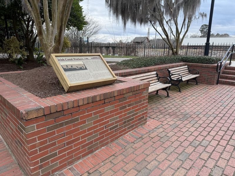 Irish Canal Workers Marker. Click for full size. Irish Canal Workers Marker image. Click for full size.