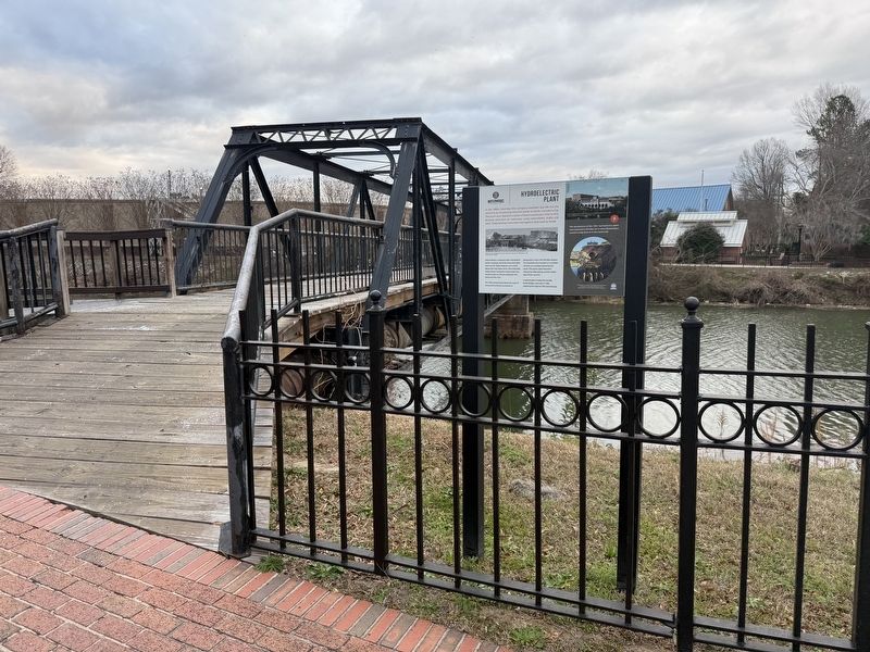 Hydroelectric Plant Marker. Click for full size. Hydroelectric Plant Marker image. Click for full size.