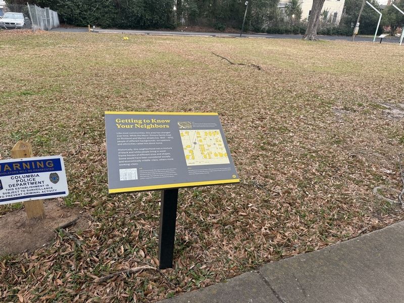Getting to Know Your Neighbors Marker. Click for full size. Getting to Know Your Neighbors Marker image. Click for full size.