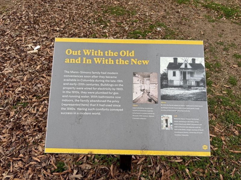 Out With the Old and In With the New Marker. Click for full size. Out With the Old and In With the New Marker image. Click for full size.