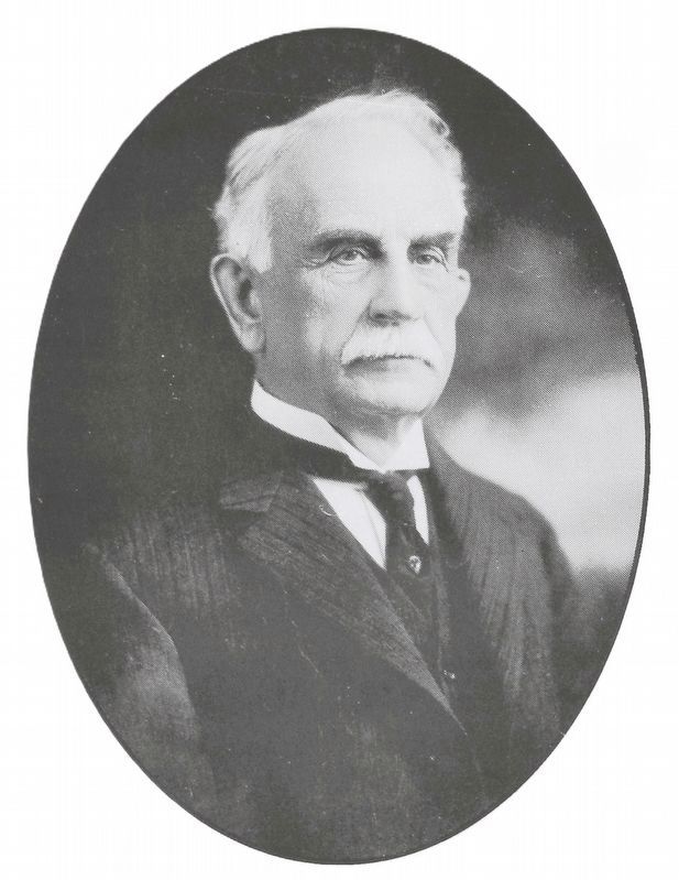 Marker detail: Mahlon D. Thatcher image. Click for full size.