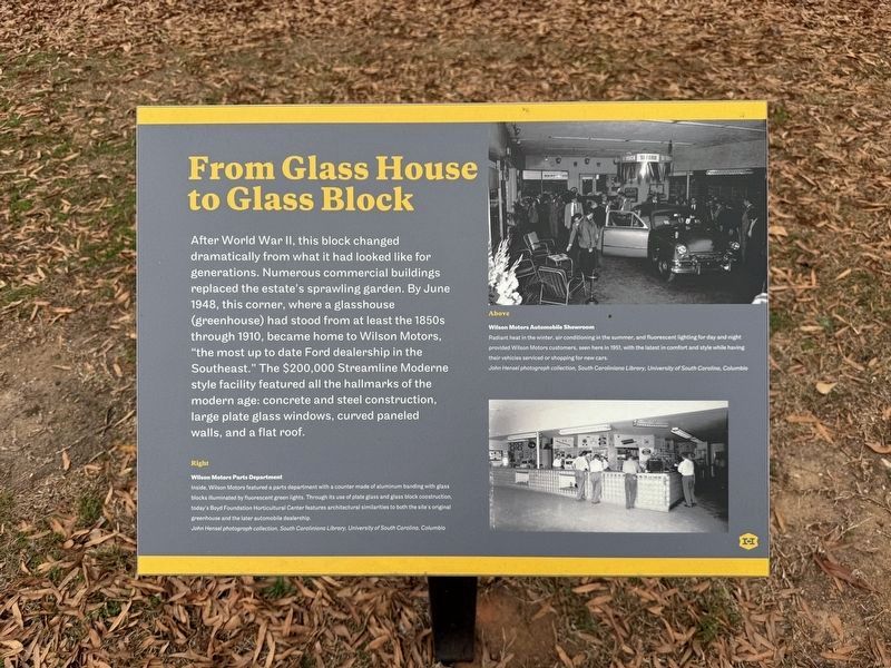 From Glass House to Glass Block Marker image. Click for full size.