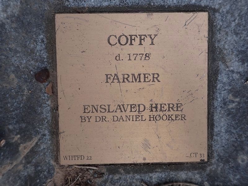 Coffy Witness Stone. Click for full size. Coffy Witness Stone image. Click for full size.