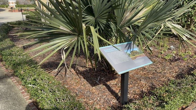 Hampton-Preston Welcome Garden Marker image. Click for full size.