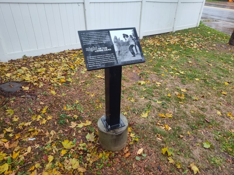 Night of the Living Dead Marker image. Click for full size.