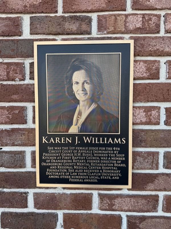 Karen J. Williams Marker image. Click for full size.