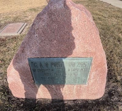 G. A. R. No. 295 Marker image. Click for full size.