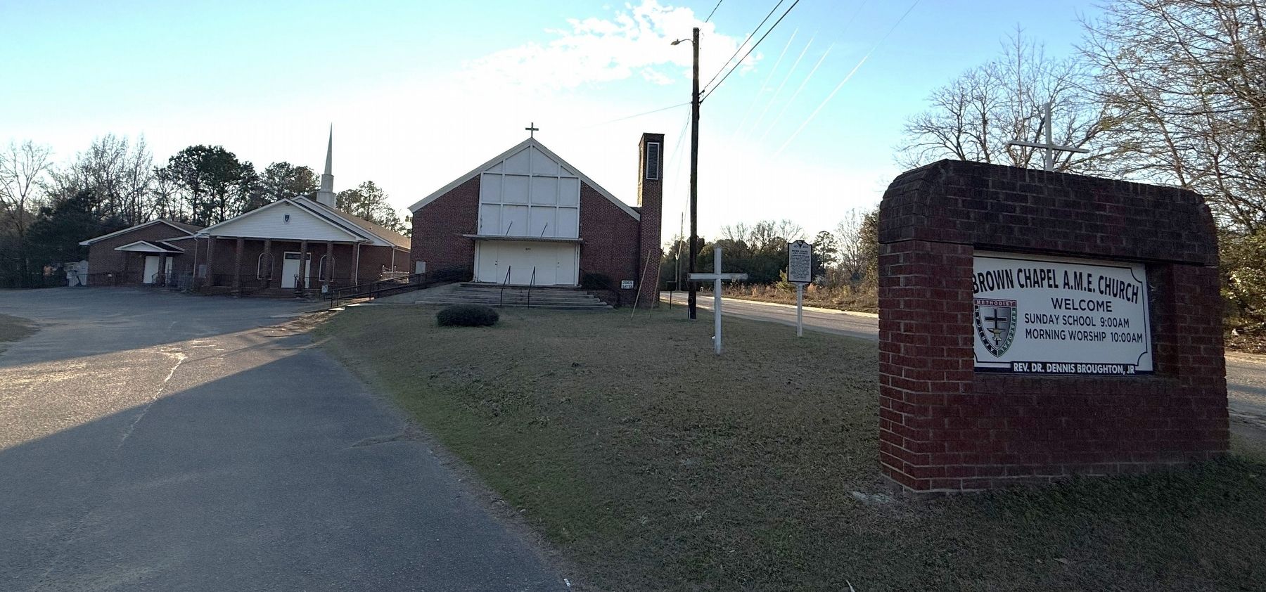 Brown Chapel A.M.E. Church. Click for full size. Brown Chapel A.M.E. Church image. Click for full size.