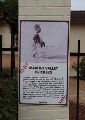 Madero Valley Brickers Marker image. Click for full size.