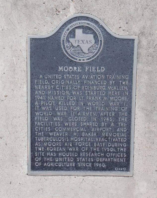 Moore Field Marker image. Click for full size.