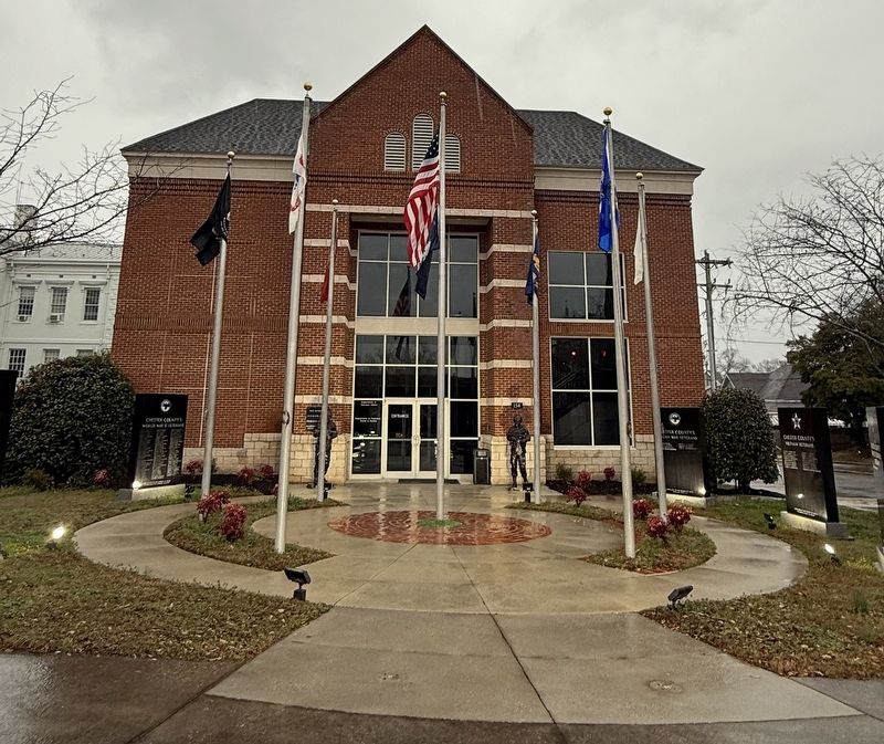 Chester County Veterans Memorial image. Click for full size.