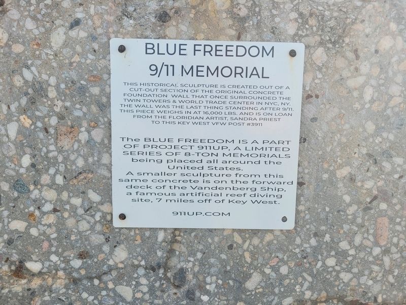 Blue Freedom Marker image. Click for full size.