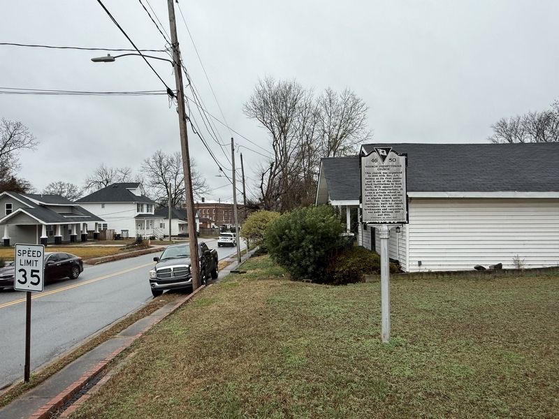 Hermon Presbyterian Church Marker. Click for full size. Hermon Presbyterian Church Marker image. Click for full size.