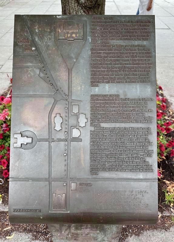 Away from Home, 1843-1850 Marker image. Click for full size.