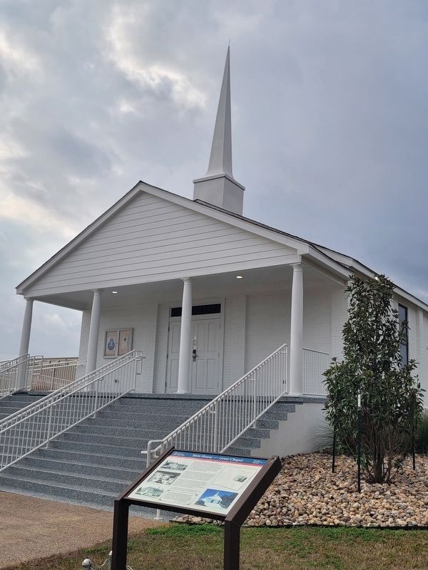 Store House/Greer Chapel and Marker image. Click for full size.