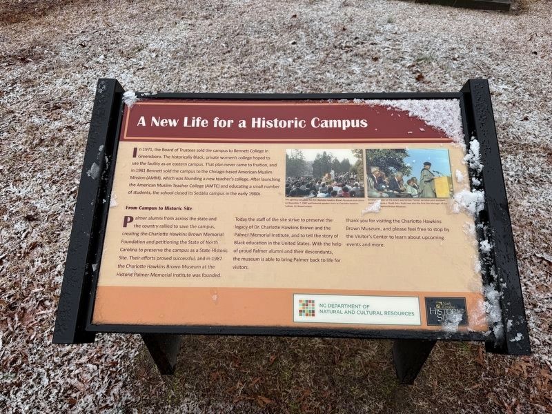A New Life for a Historic Campus Marker image. Click for full size.