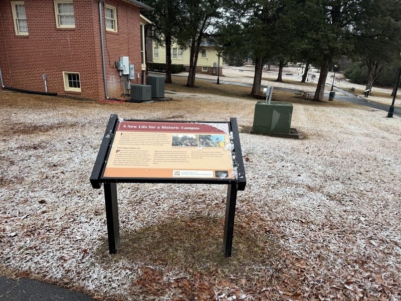 A New Life for a Historic Campus Marker image. Click for full size.