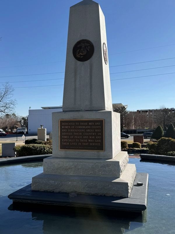 Freedom Park Cumberland County Veterans Monument. Click for full size. Freedom Park Cumberland County Veterans Monument image. Click for full size.