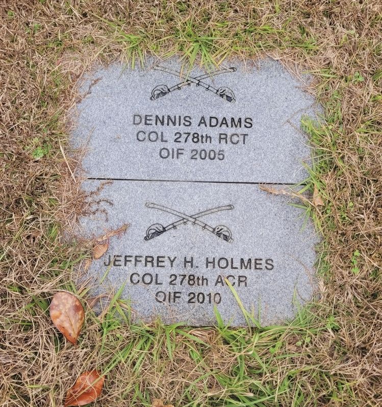 278th Armored Cavalry Regiment Marker image. Click for full size.