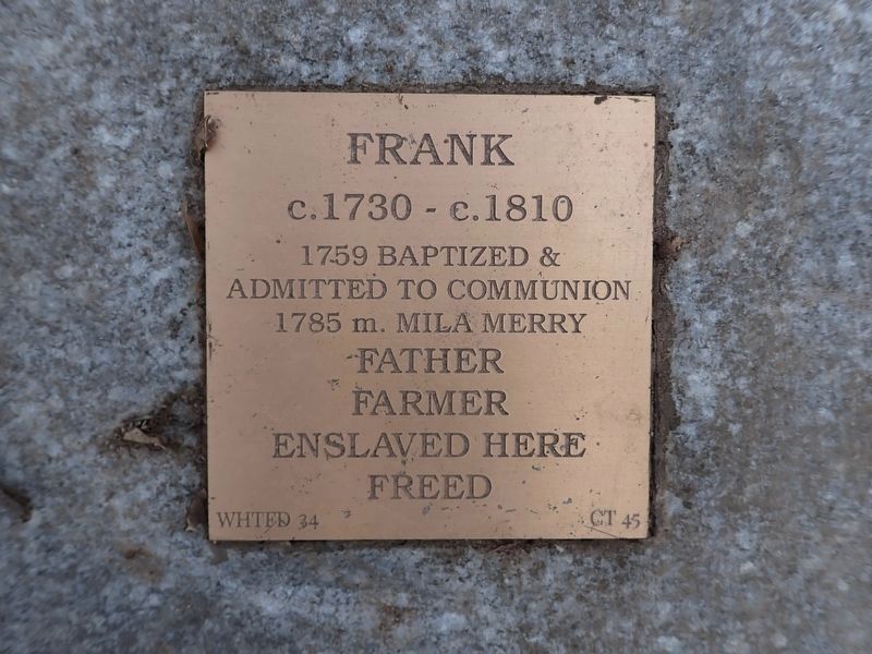 Frank Witness Stone image. Click for full size.
