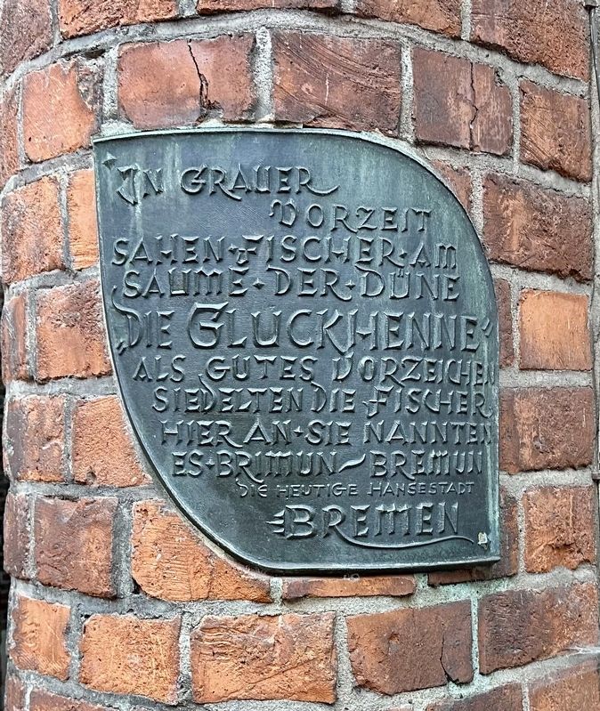 Die Gluckhenne / The Broody Hen Marker image. Click for full size.
