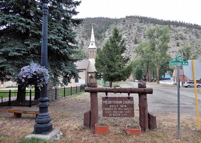 Presbyterian Church Sign image. Click for full size.
