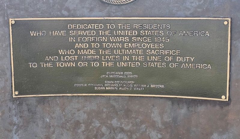 Gold Star Memorial Dedication. Click for full size. Gold Star Memorial Dedication image. Click for full size.
