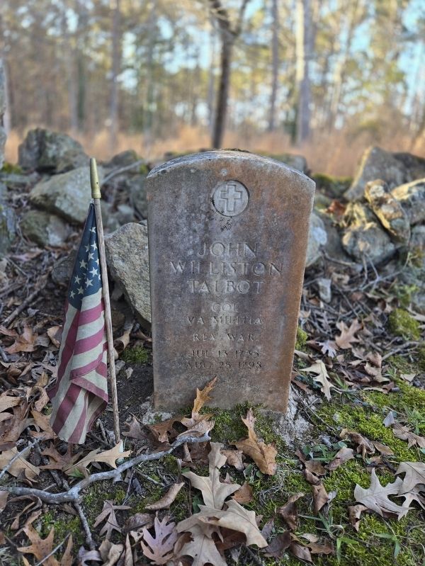 John Williston Talbot gravesite, Smyrna Cemetery. Click for full size. John Williston Talbot gravesite, Smyrna Cemetery image. Click for full size.