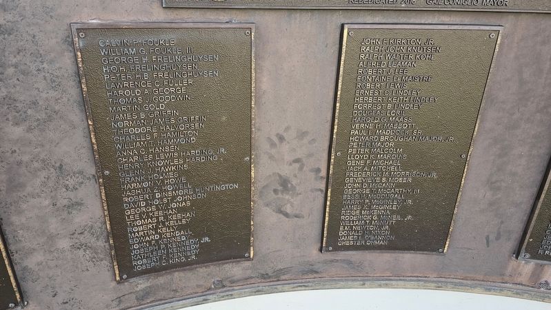 Palm Beach World War II Memorial image. Click for full size.
