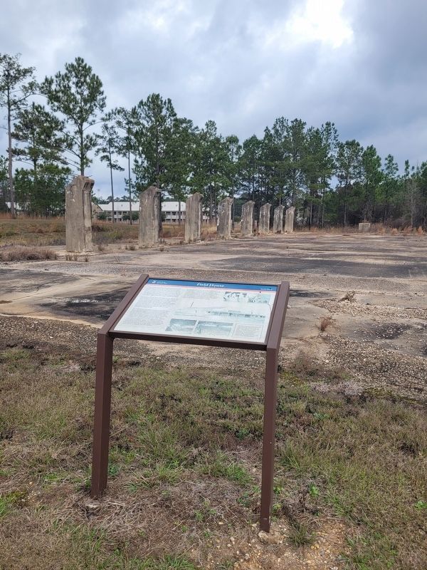 Field House Marker. Click for full size. Field House Marker image. Click for full size.