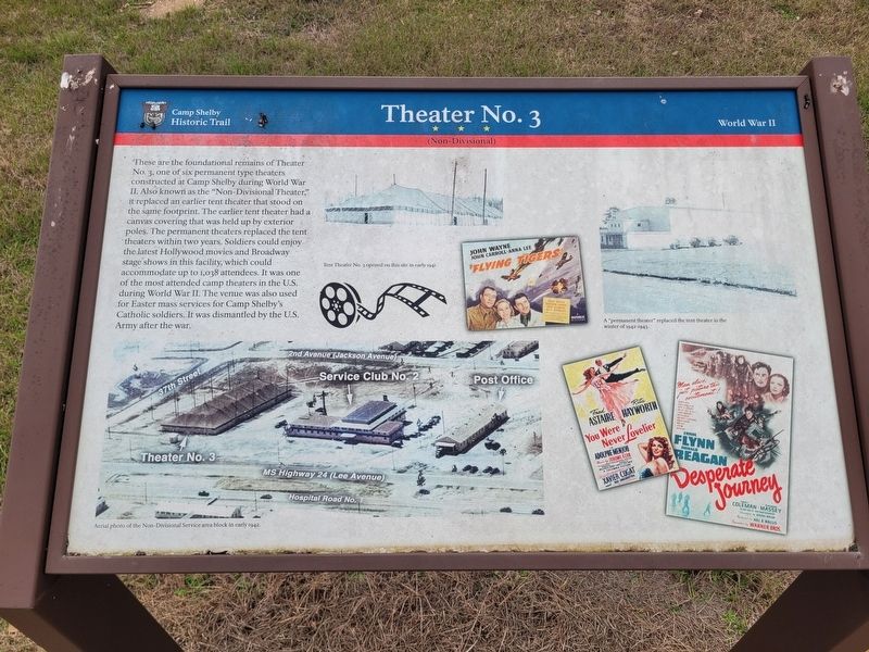 Theater No. 3 Marker image. Click for full size.