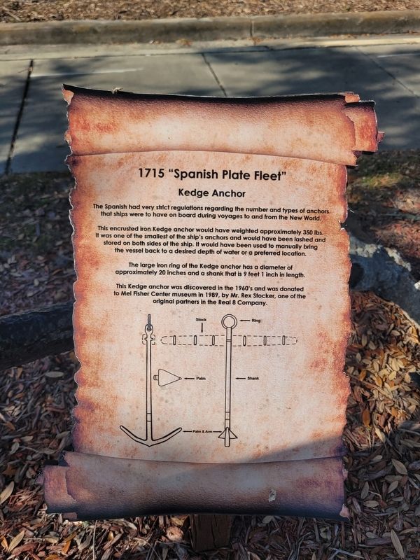 1715 "Spanish Plate Fleet" Marker image. Click for full size.