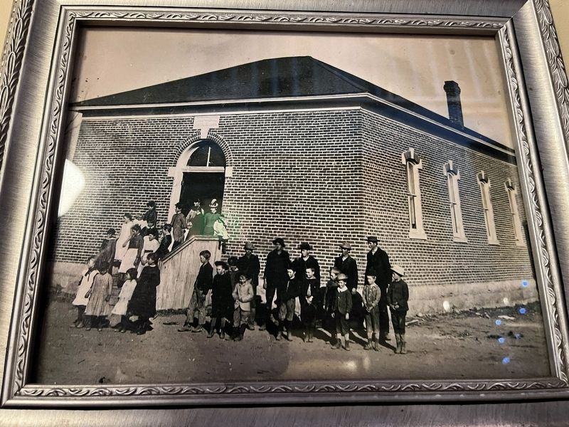 Photo of the Original Schoolhouse. Click for full size. Photo of the Original Schoolhouse image. Click for full size.