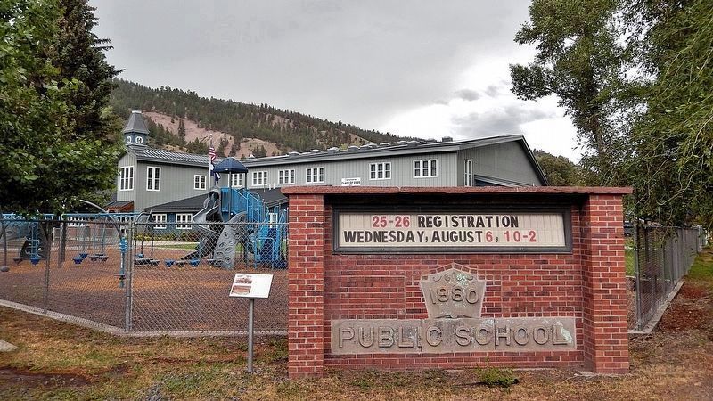 Pioneer Education in Western Colorado Marker image. Click for full size.