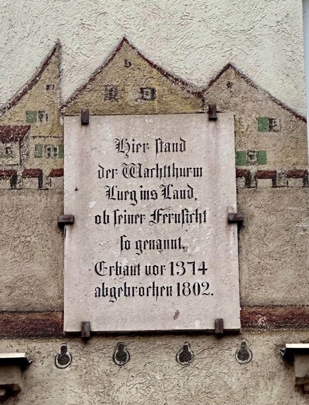 "Lueg ins Land" Watchtower Marker. Click for full size. "Lueg ins Land" Watchtower Marker image. Click for full size.