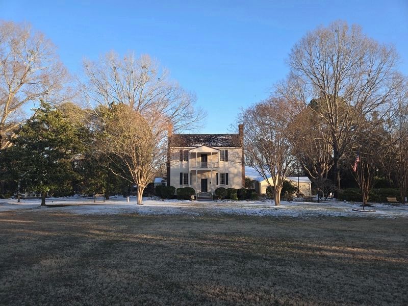 Calvin Jones House, birthplace of Wake Forest College image. Click for full size.