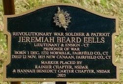 Jeremiah Beard Eells Marker. Click for full size. Jeremiah Beard Eells Marker image. Click for full size.