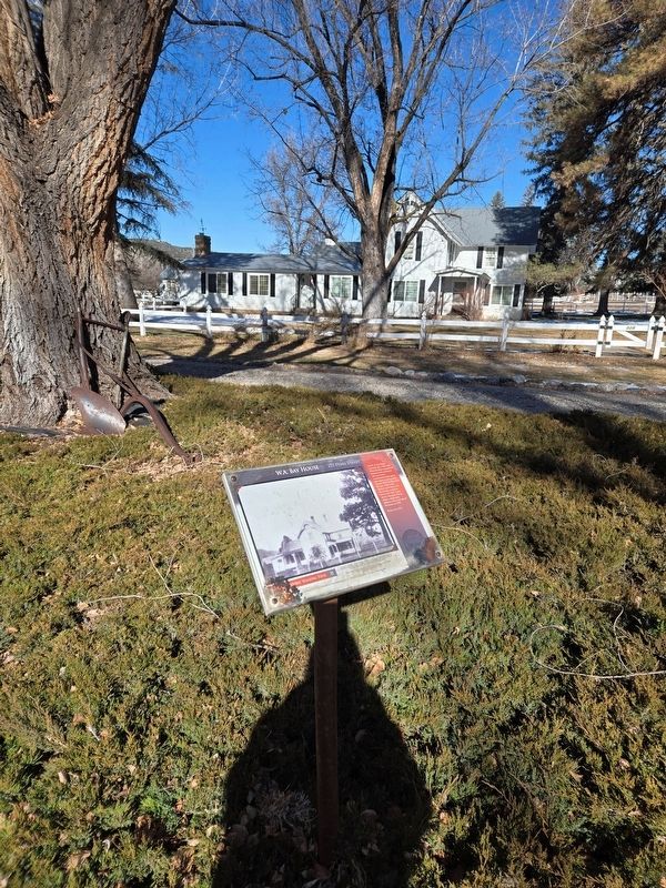 W. A. Bay House Marker Wide View. Click for full size. W. A. Bay House Marker Wide View image. Click for full size.