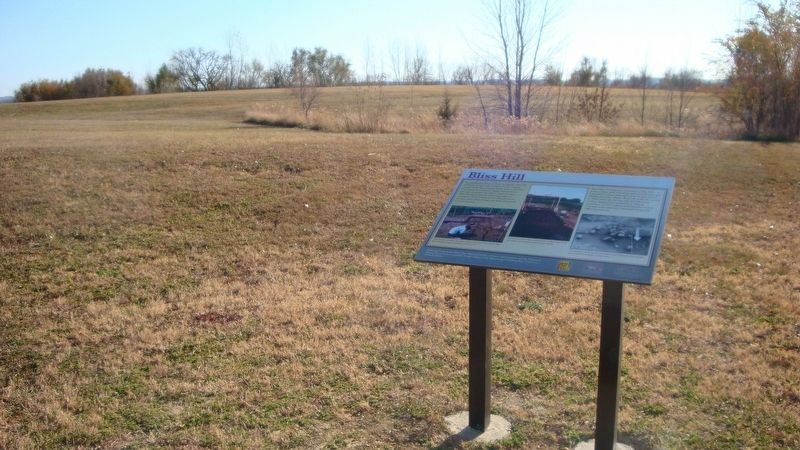Distance View of Bliss Hill Marker. Click for full size. Distance View of Bliss Hill Marker image. Click for full size.