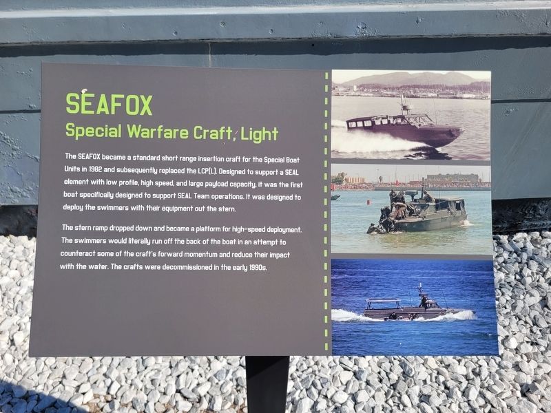 Seafox Marker image. Click for full size.