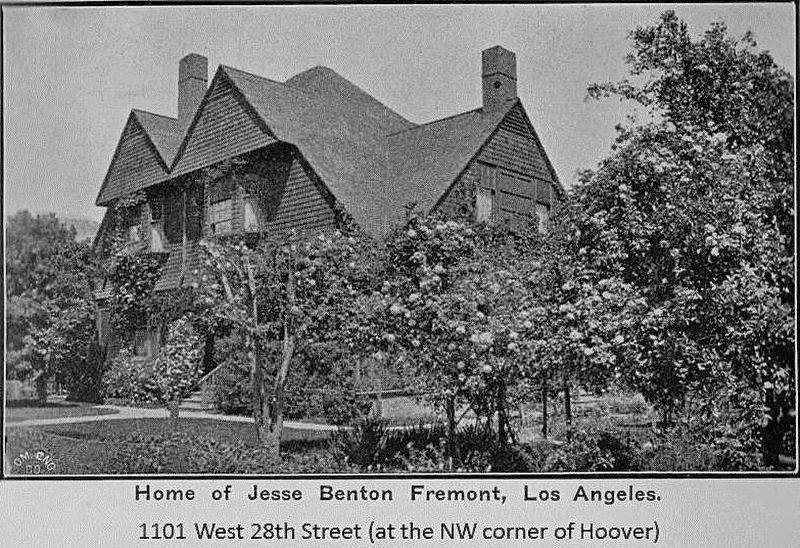 Home of Jessie Benton Fremont. Click for full size. Home of Jessie Benton Fremont image. Click for full size.