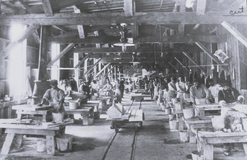 Marker detail: Colorado Yule Marble Company image. Click for full size.
