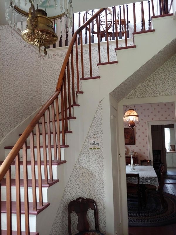 Crosby House interior stairway. Click for full size. Crosby House interior stairway image. Click for full size.