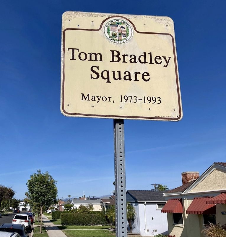 Tom Bradley Square. Click for full size. Tom Bradley Square image. Click for full size.