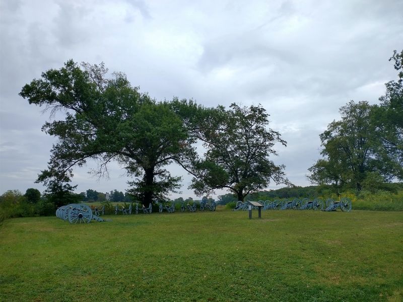 Artillery Park Marker. Click for full size. Artillery Park Marker image. Click for full size.