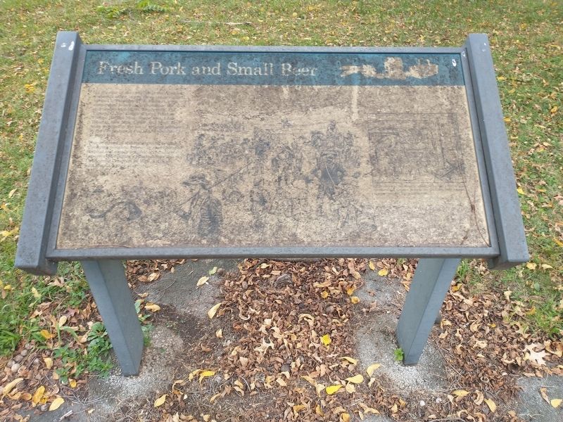 Fresh Pork and Small Beer Marker. Click for full size. Fresh Pork and Small Beer Marker image. Click for full size.