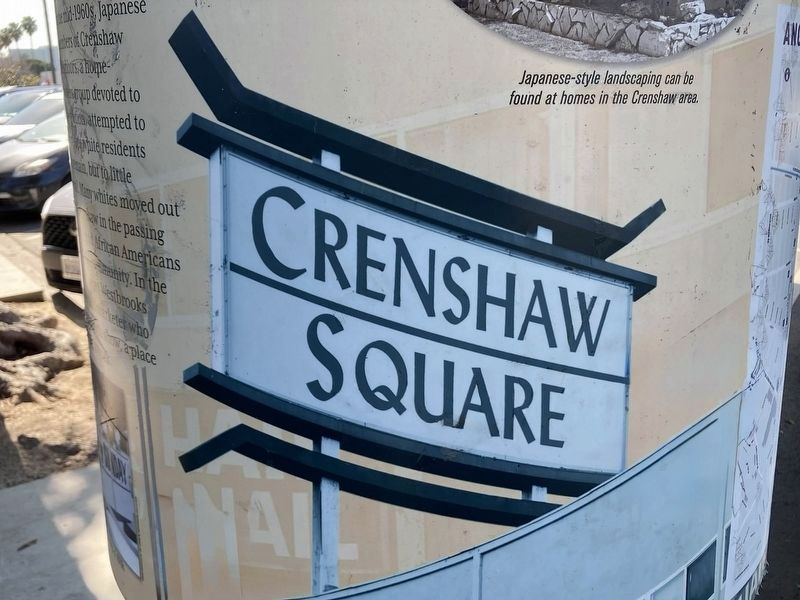 Crenshaw Square Sign. Click for full size. Crenshaw Square Sign image. Click for full size.